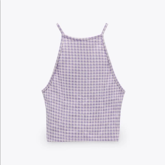 Zara Cropped Halter Top - Picture 3 of 10